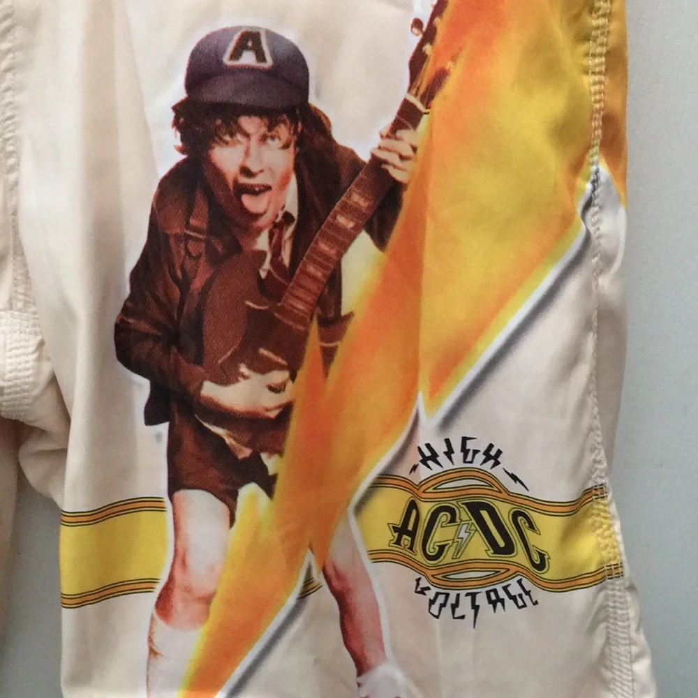 FINAL MARKDOWN MEN’S dragonfly AC/DC swim trunks